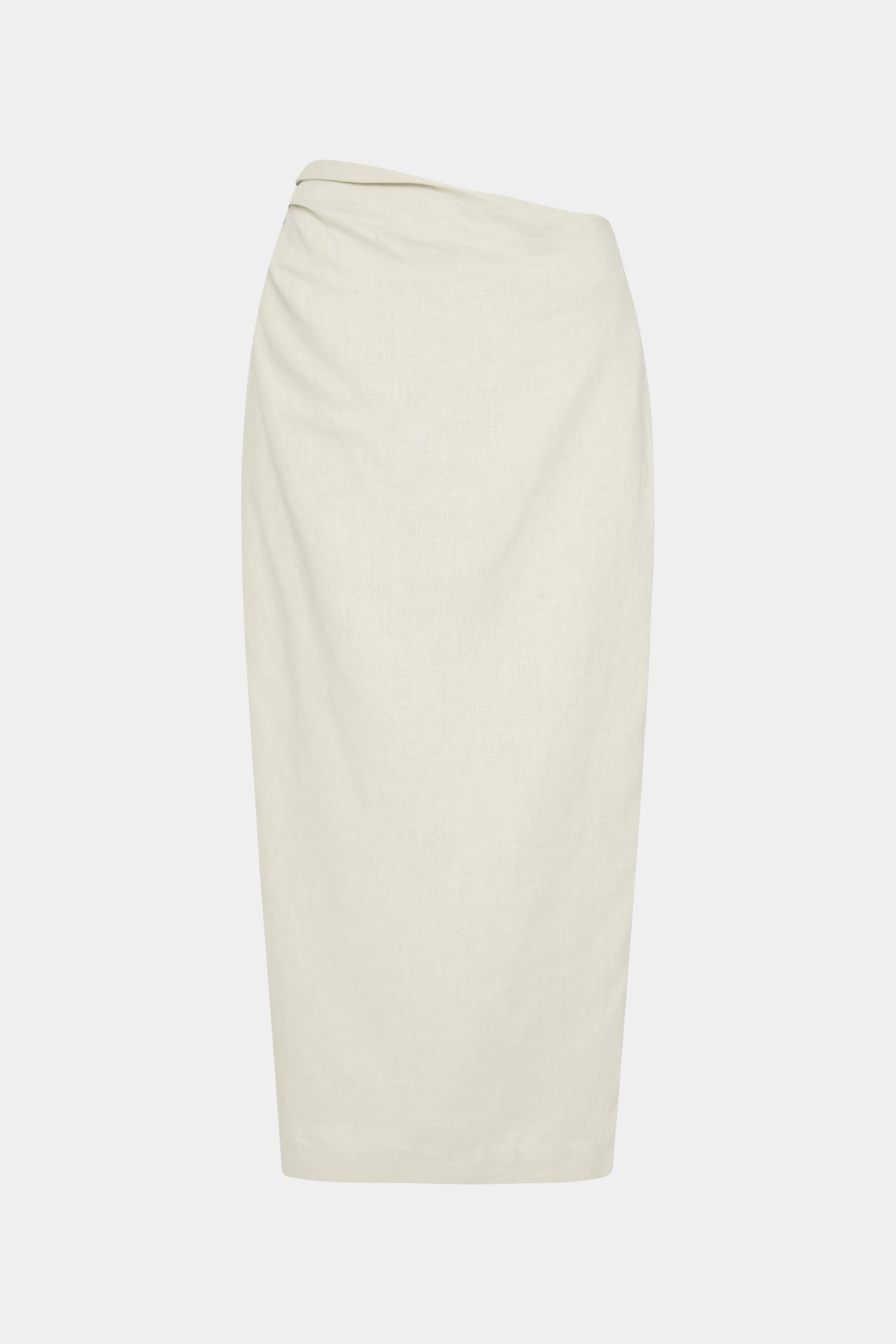 Affogato Asymmetric Midi Skirt