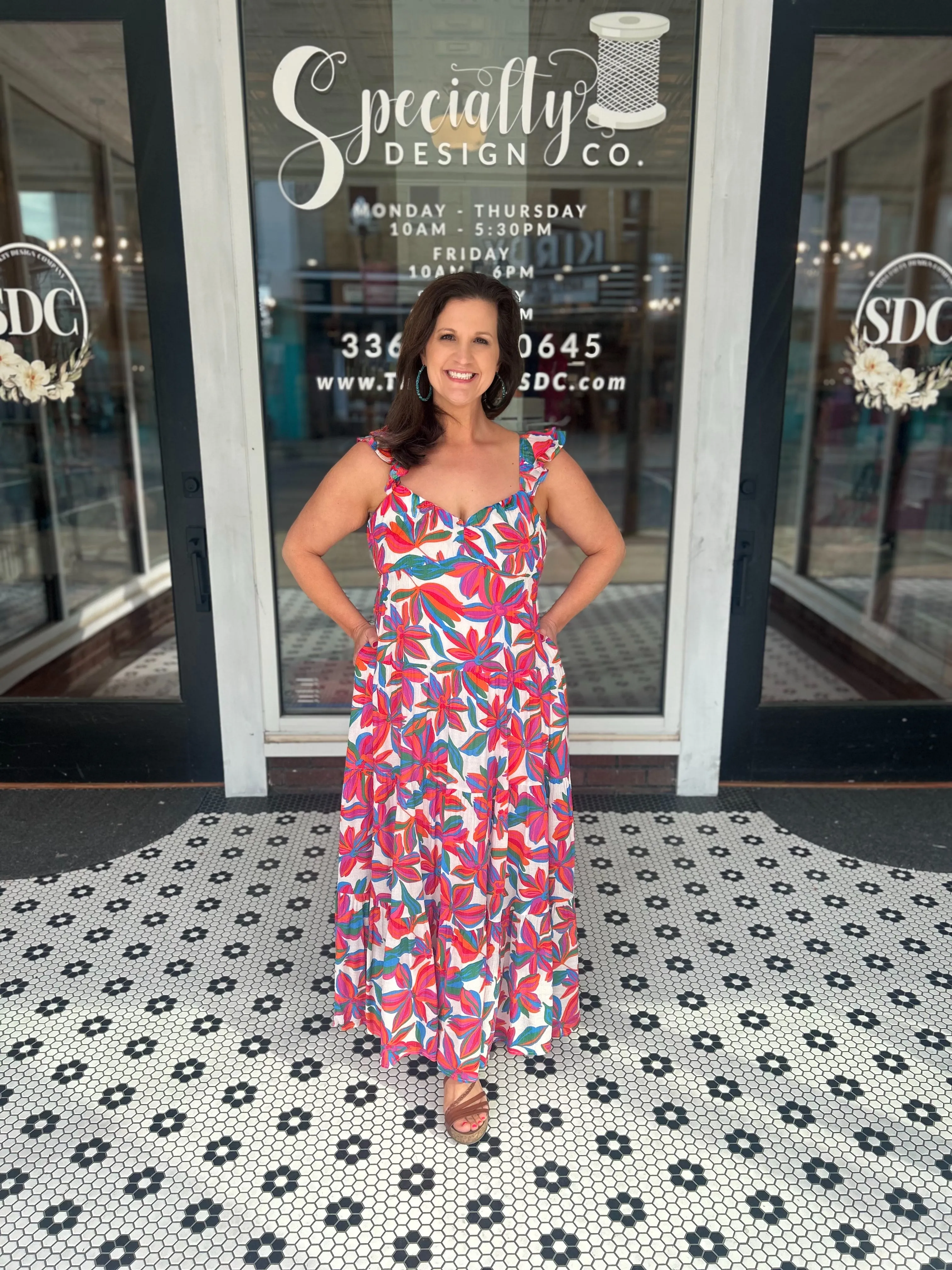 Aruba Dreams Floral Dress