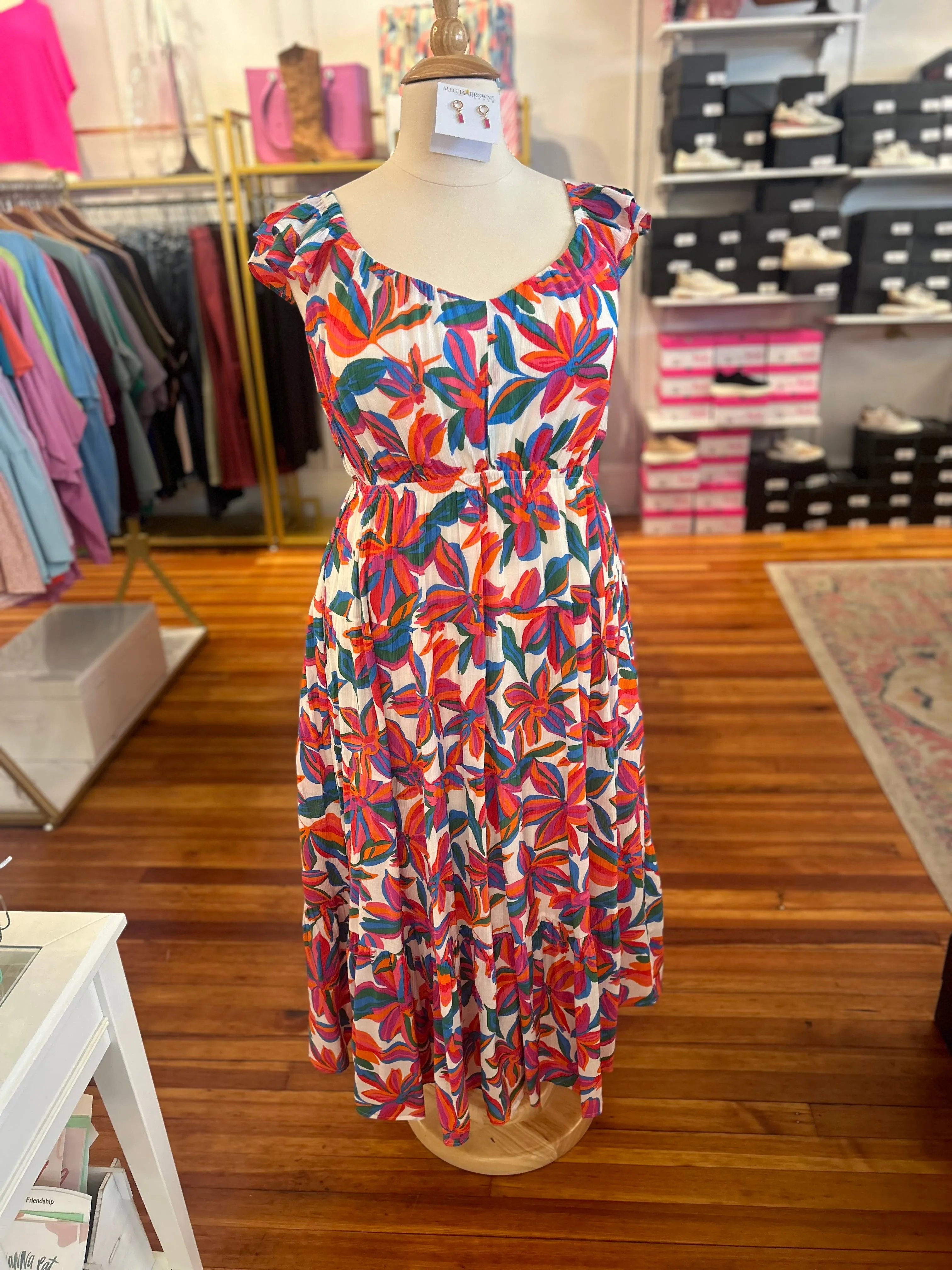 Aruba Dreams Floral Dress