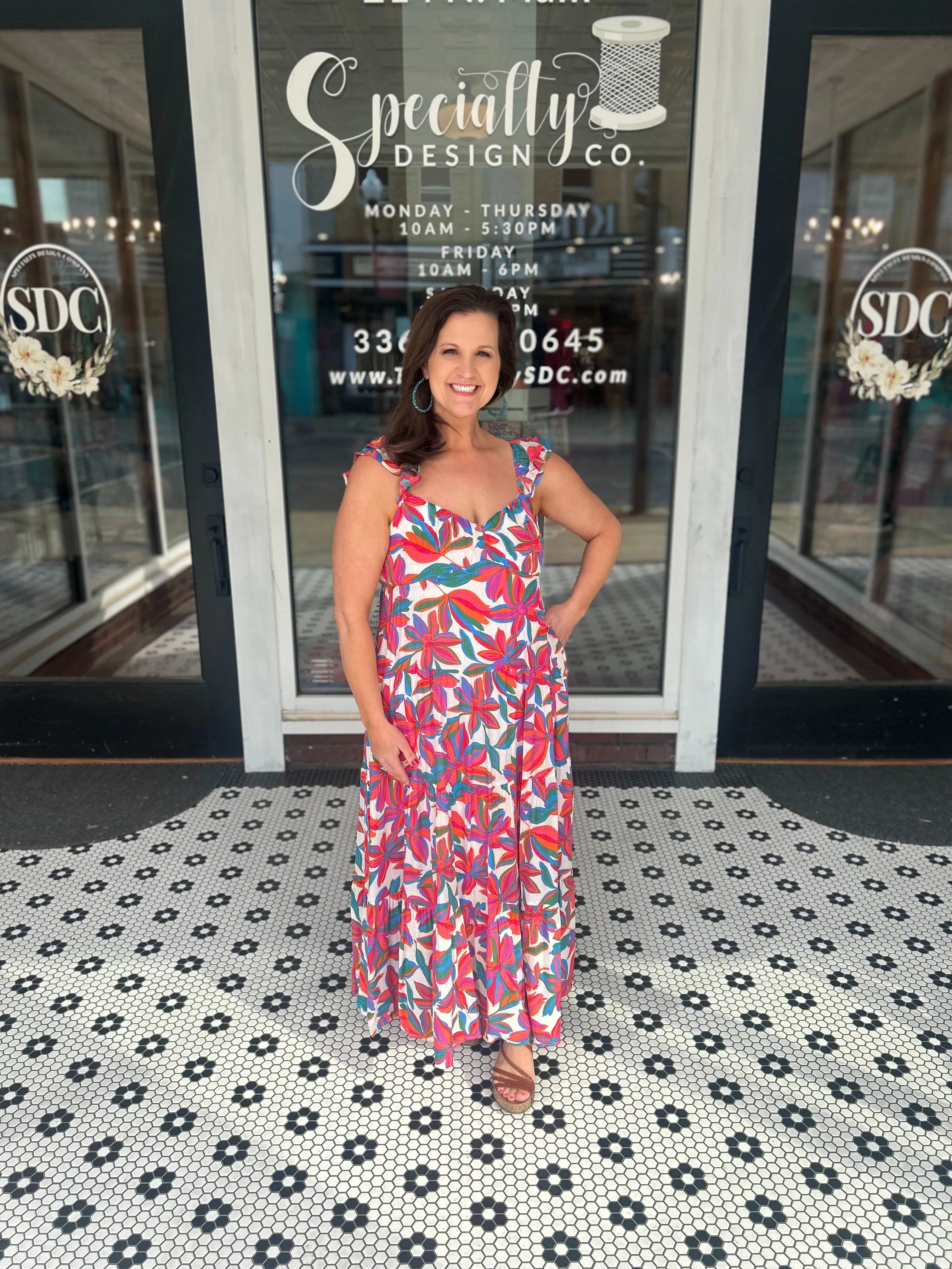 Aruba Dreams Floral Dress