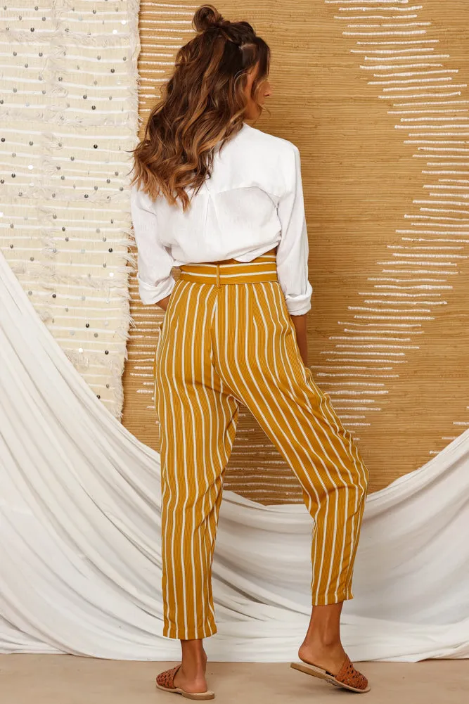 Boardwalk Pants Mustard