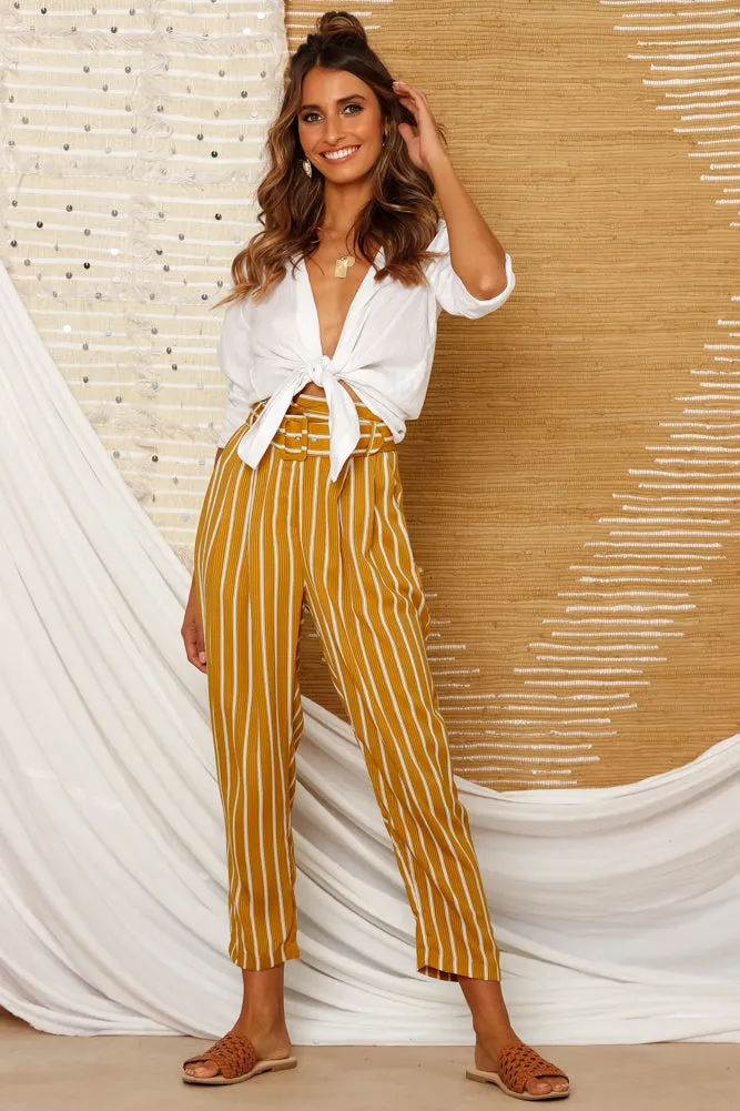 Boardwalk Pants Mustard