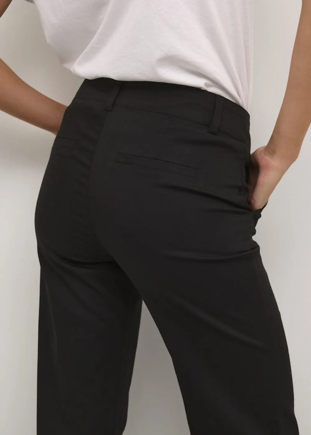 FLARED CHINO PANTS