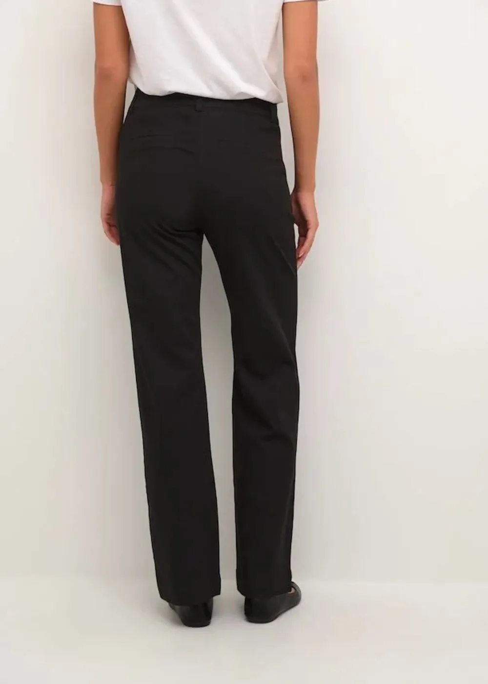 FLARED CHINO PANTS