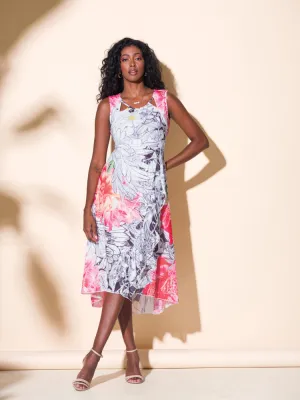 Flower Print Dress