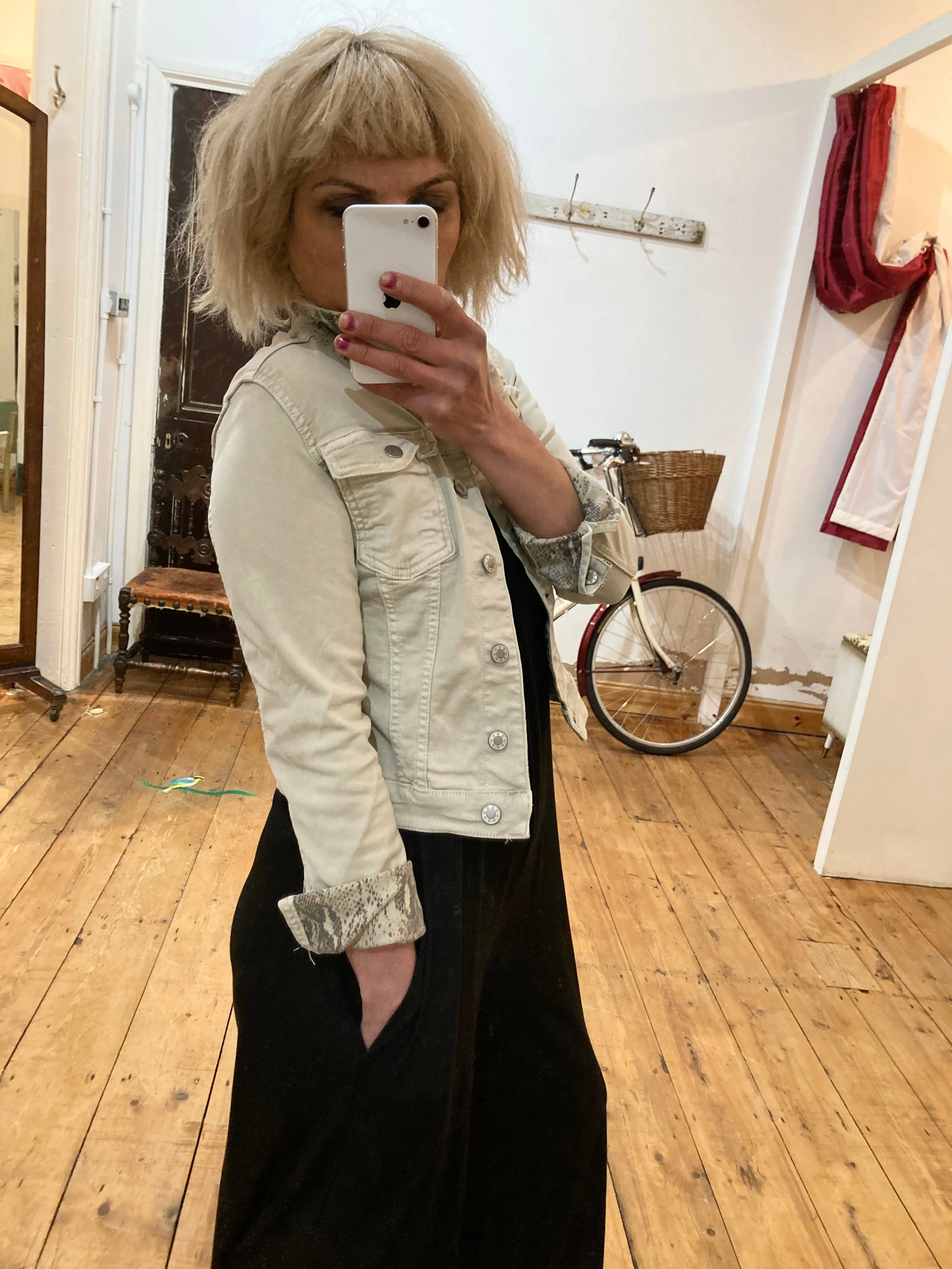 Piro Reversible Jacket In Stone