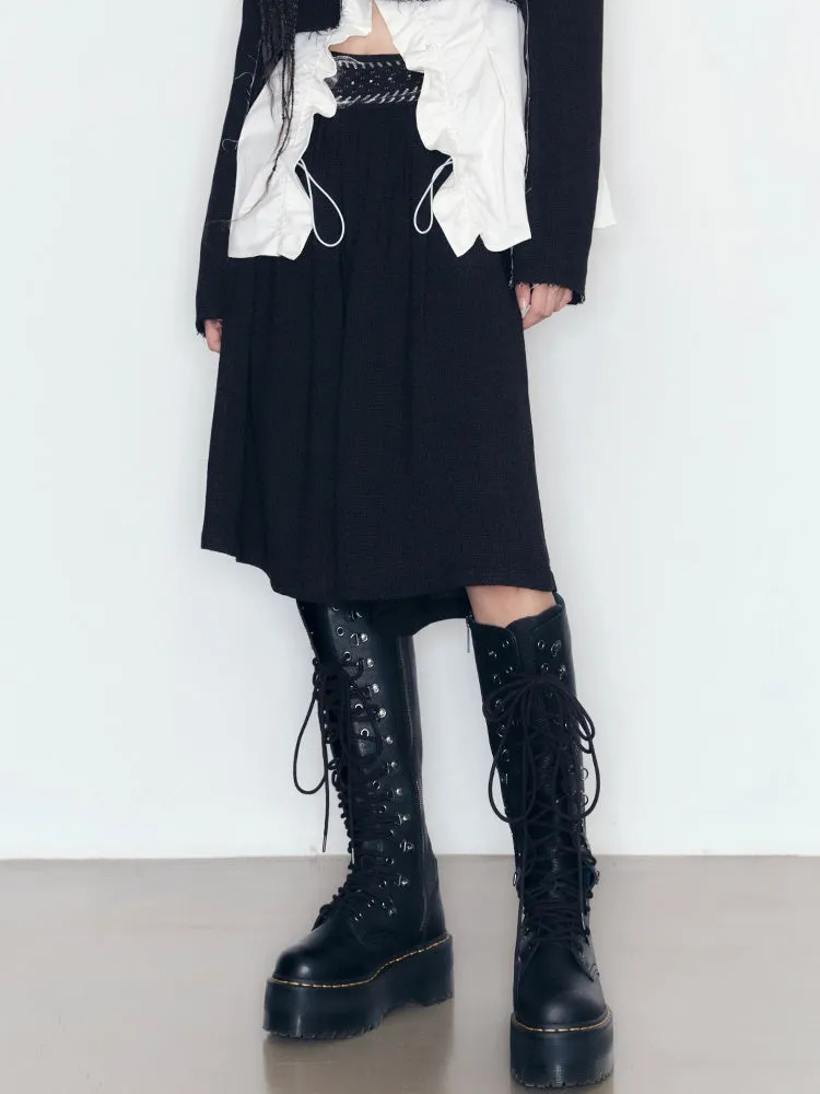 Pleated Loose Culottes