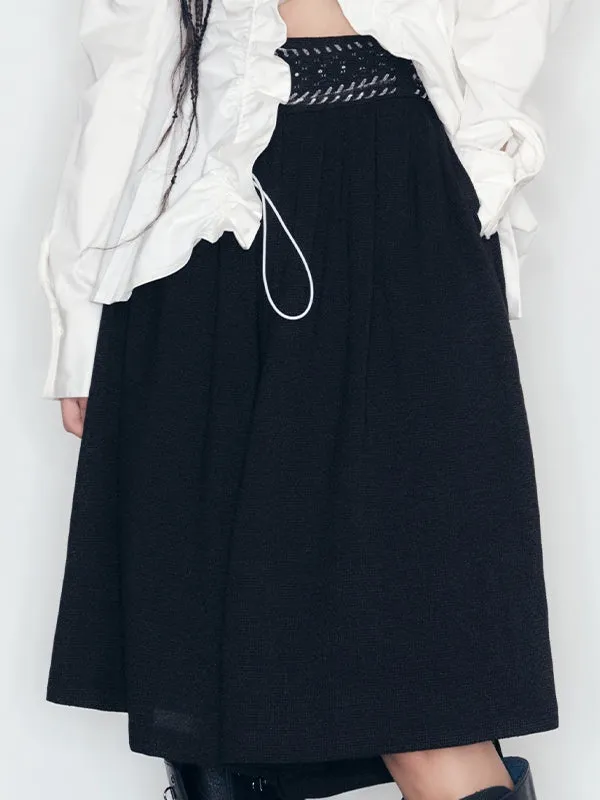 Pleated Loose Culottes