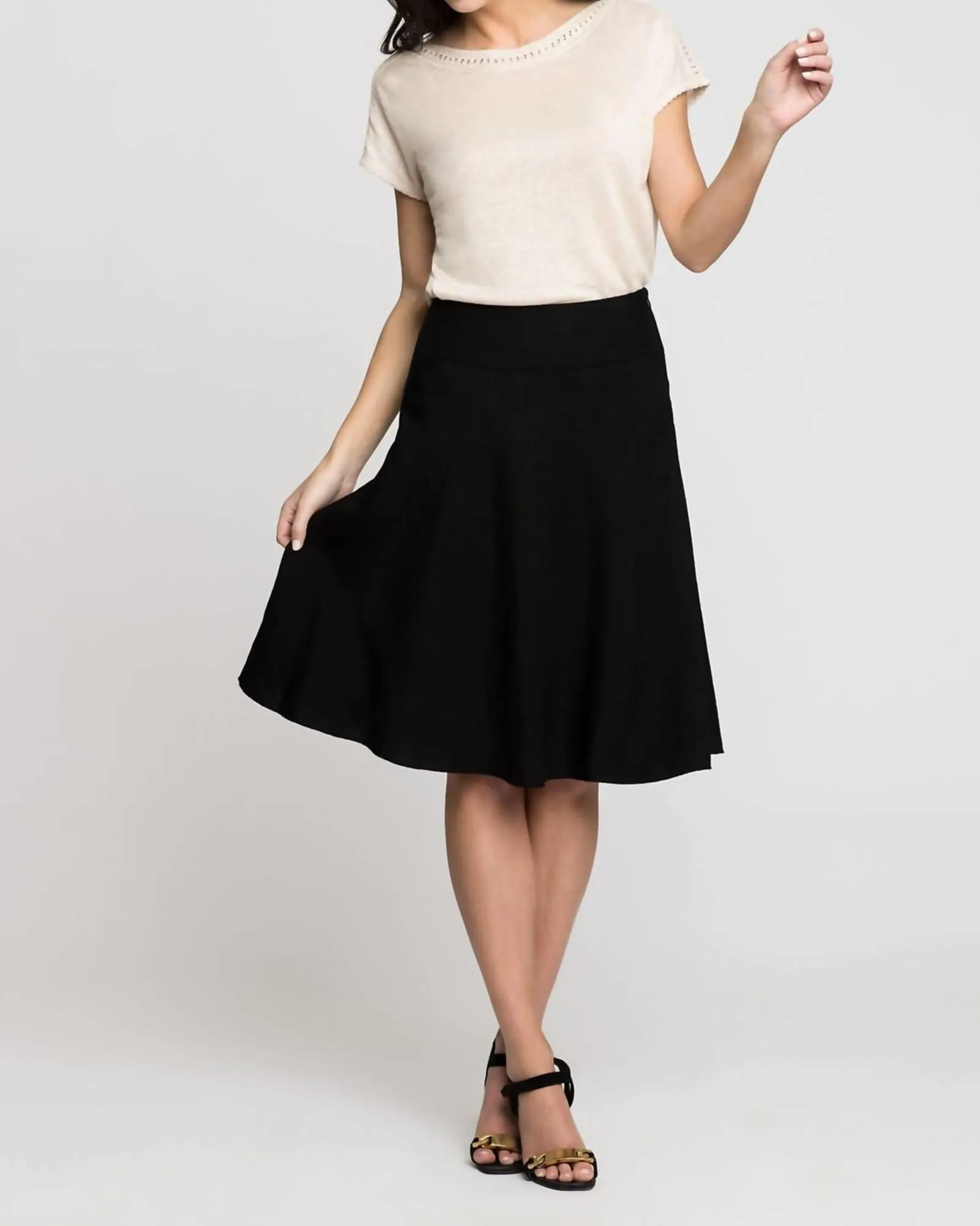 Summer Fling Flirt Skirt In Black | Black
