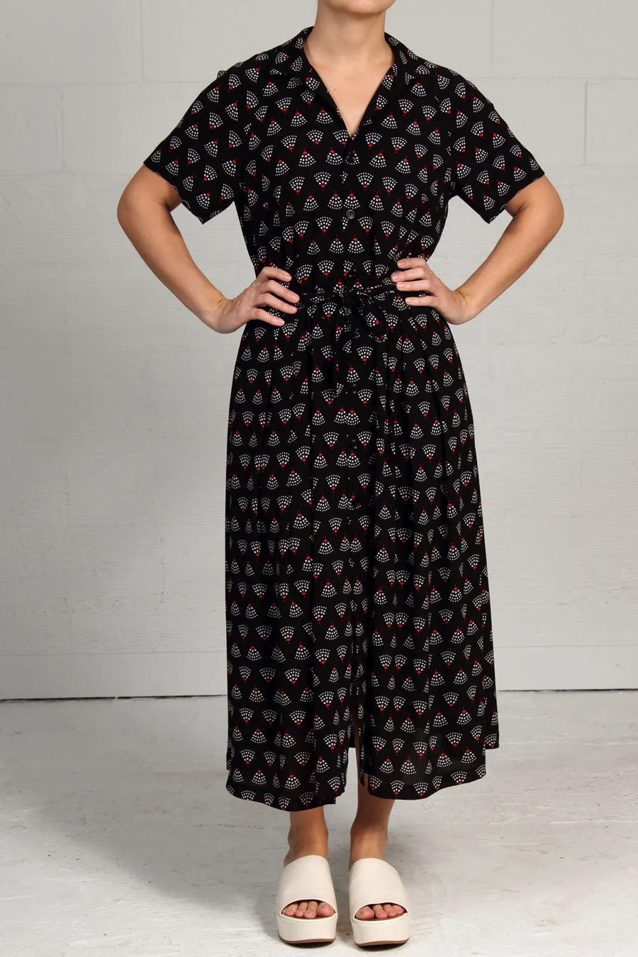 Tassel Print Community Dress - only size small left!