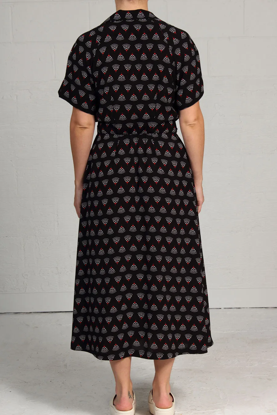 Tassel Print Community Dress - only size small left!