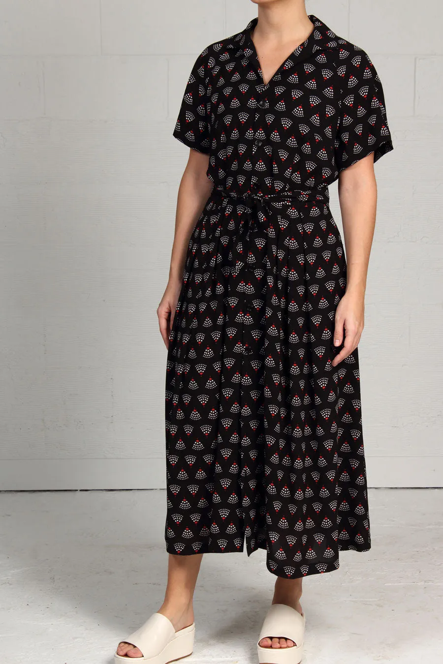 Tassel Print Community Dress - only size small left!