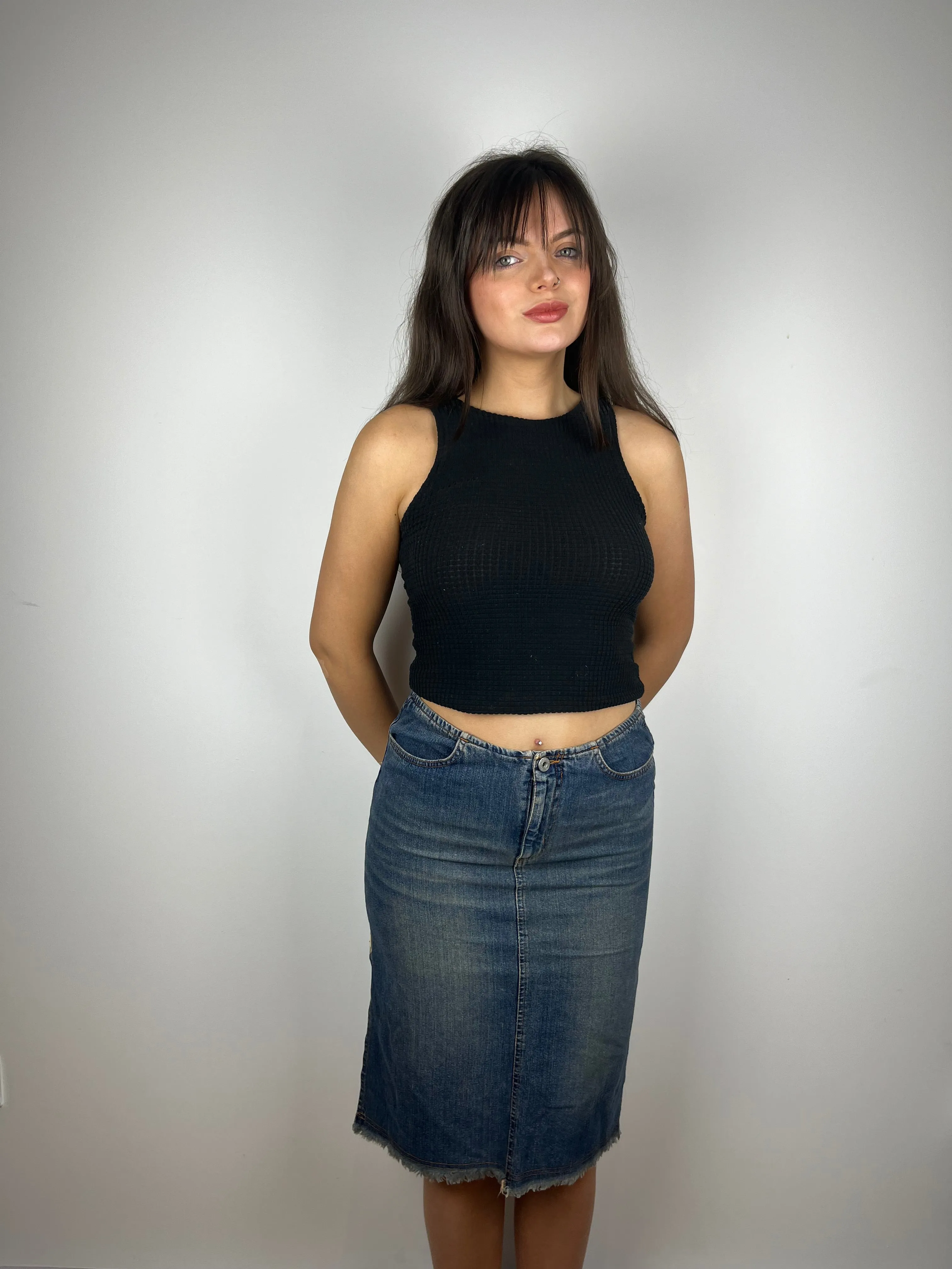 Vintage Y2K Denim Skirt