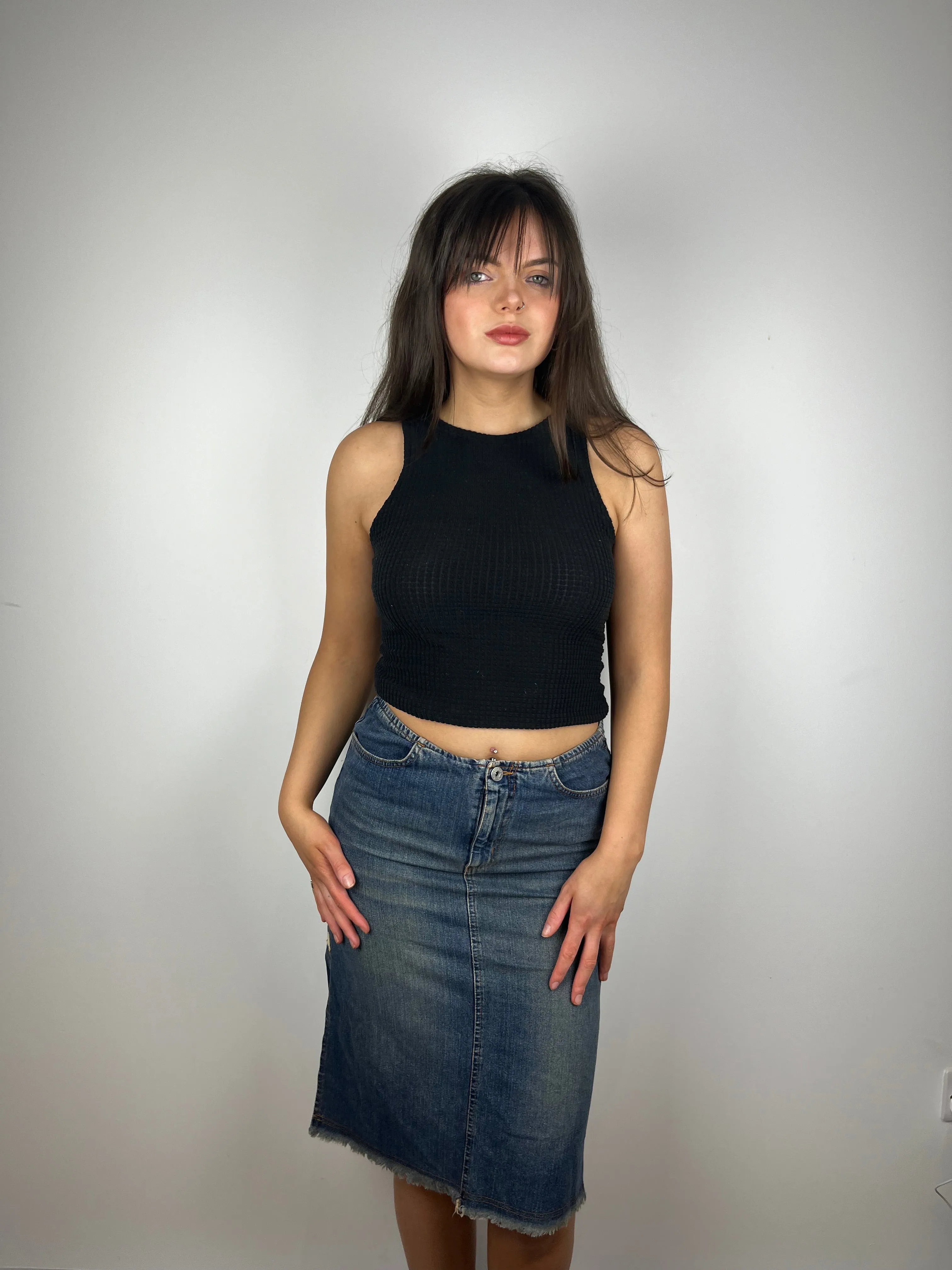 Vintage Y2K Denim Skirt
